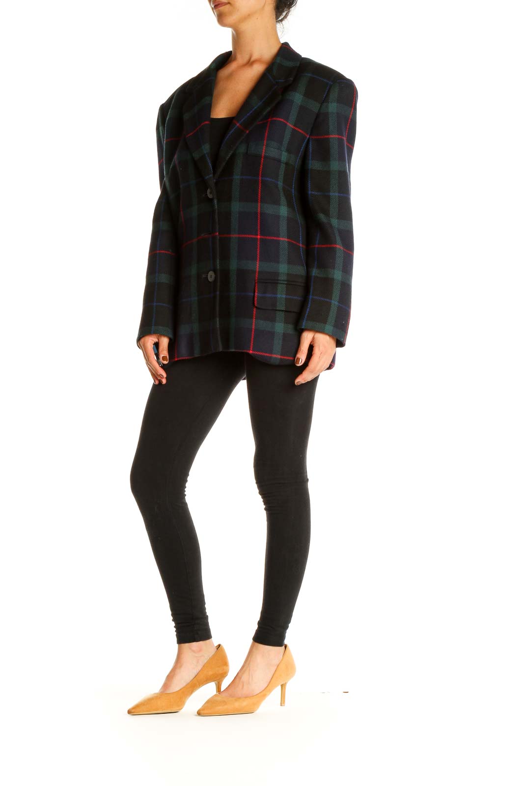 Black Plaid Jacket