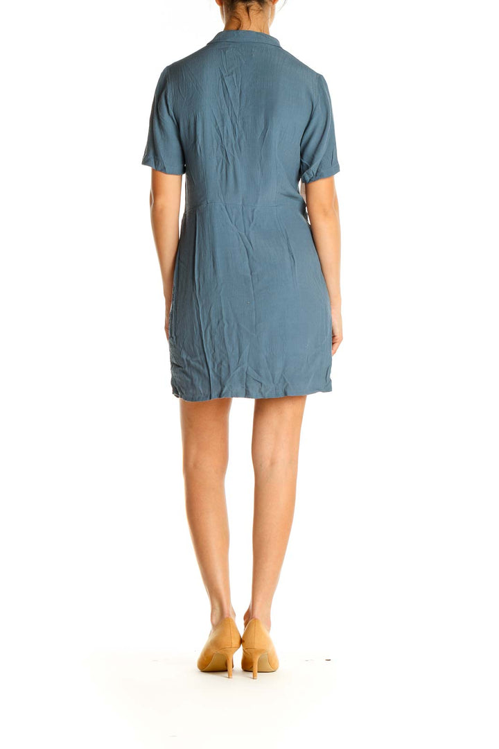 Blue Day Shift Dress