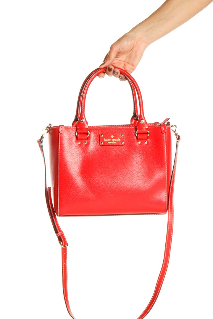 Red Satchel Bag