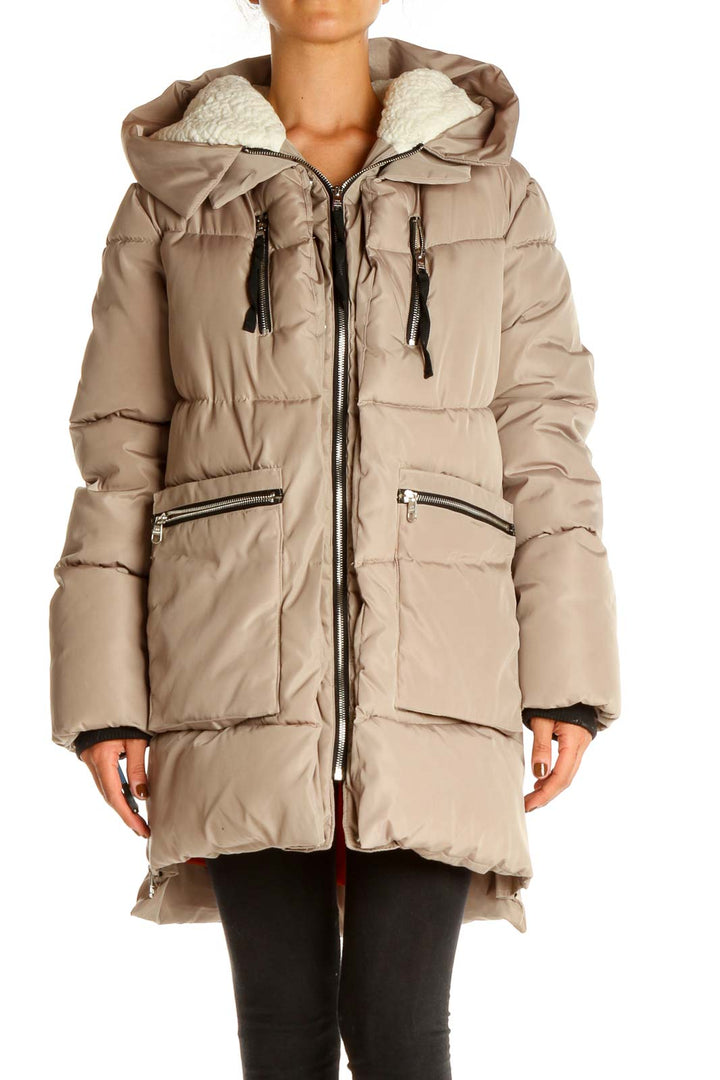 Gray Puffer Coat