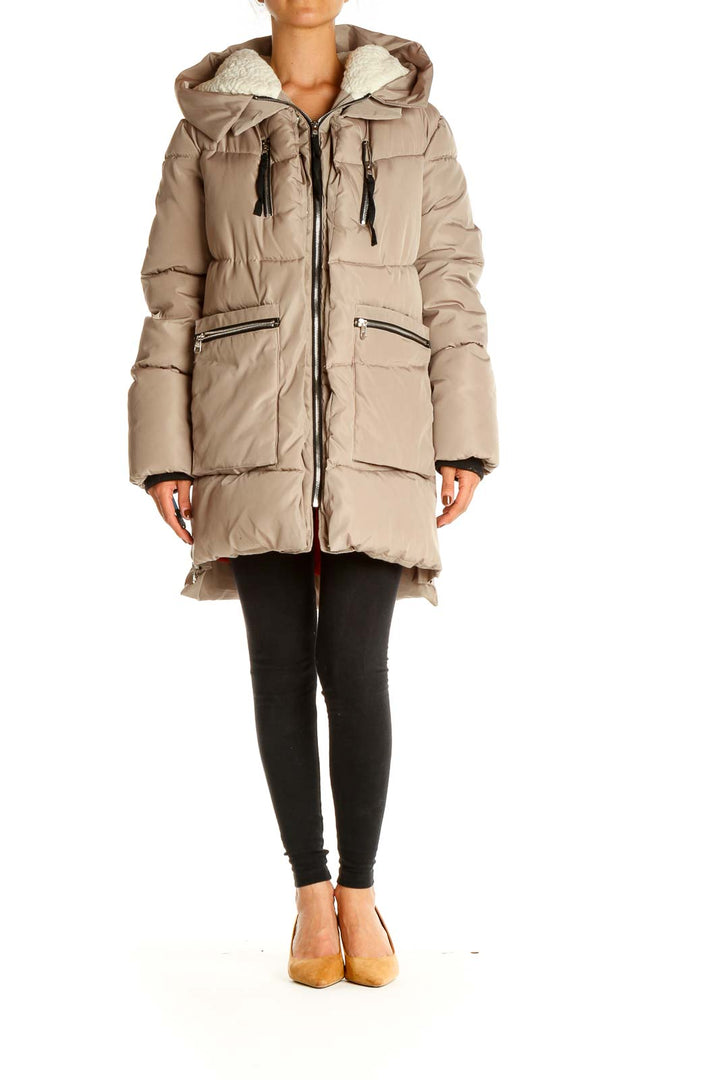 Gray Puffer Coat