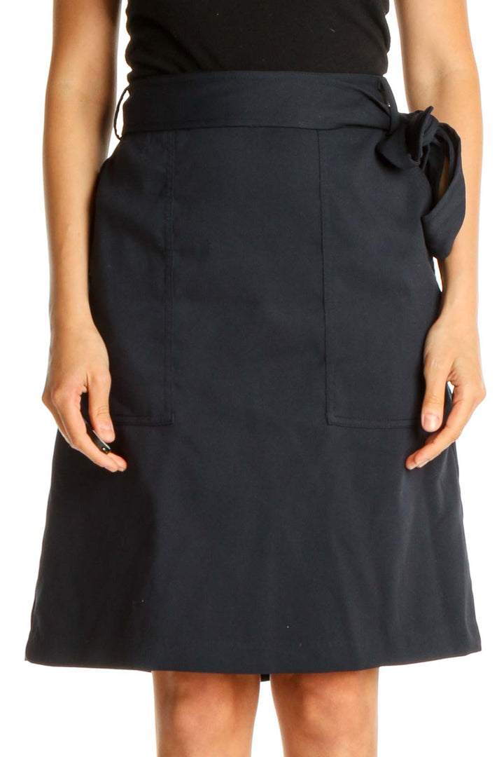 Black Brunch A-Line Skirt