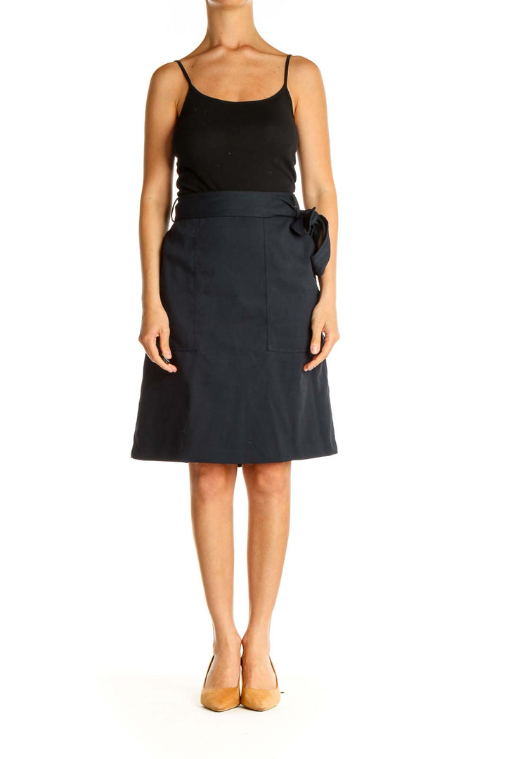 Black Brunch A-Line Skirt