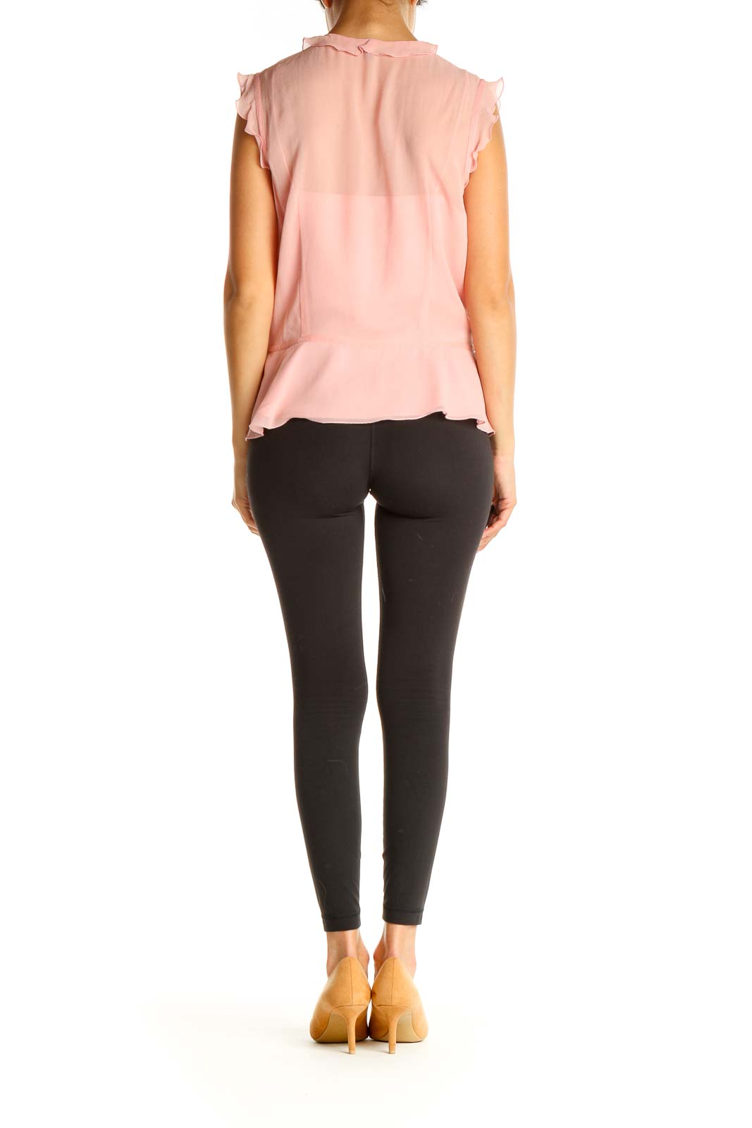 Pink Solid All Day Wear Blouse