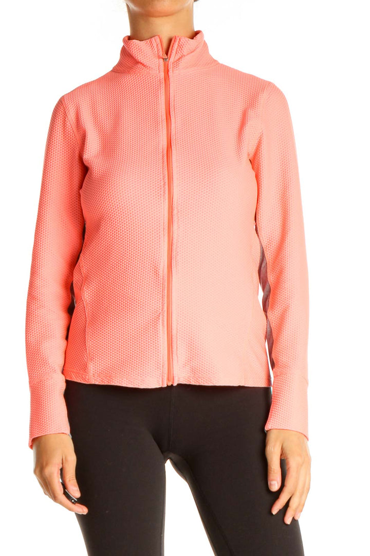 Pink Windbreaker Jacket