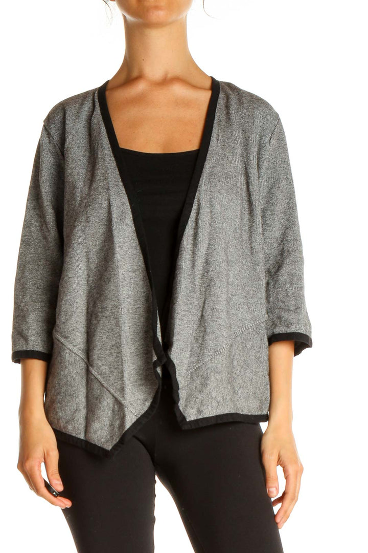 Gray Cardigan