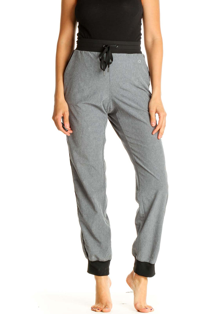 Gray Activewear Sweatpants