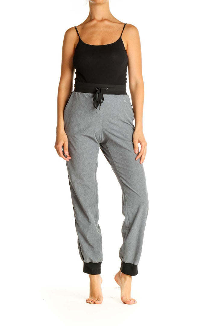 Gray Activewear Sweatpants