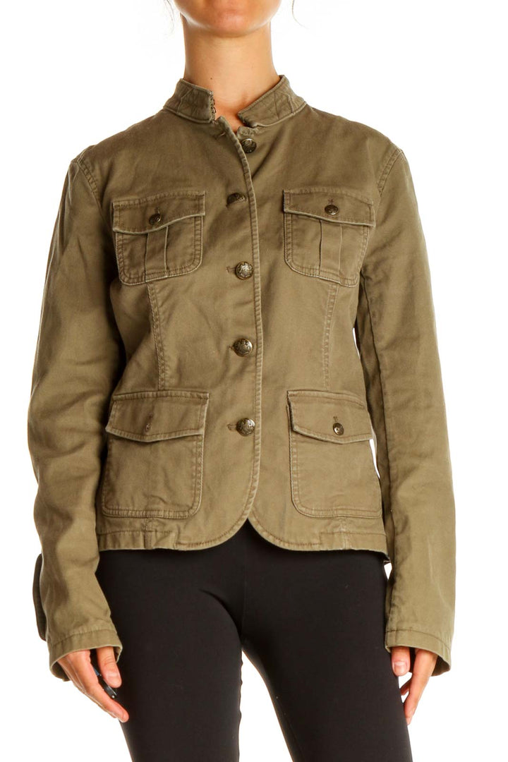 Brown Military Jacket