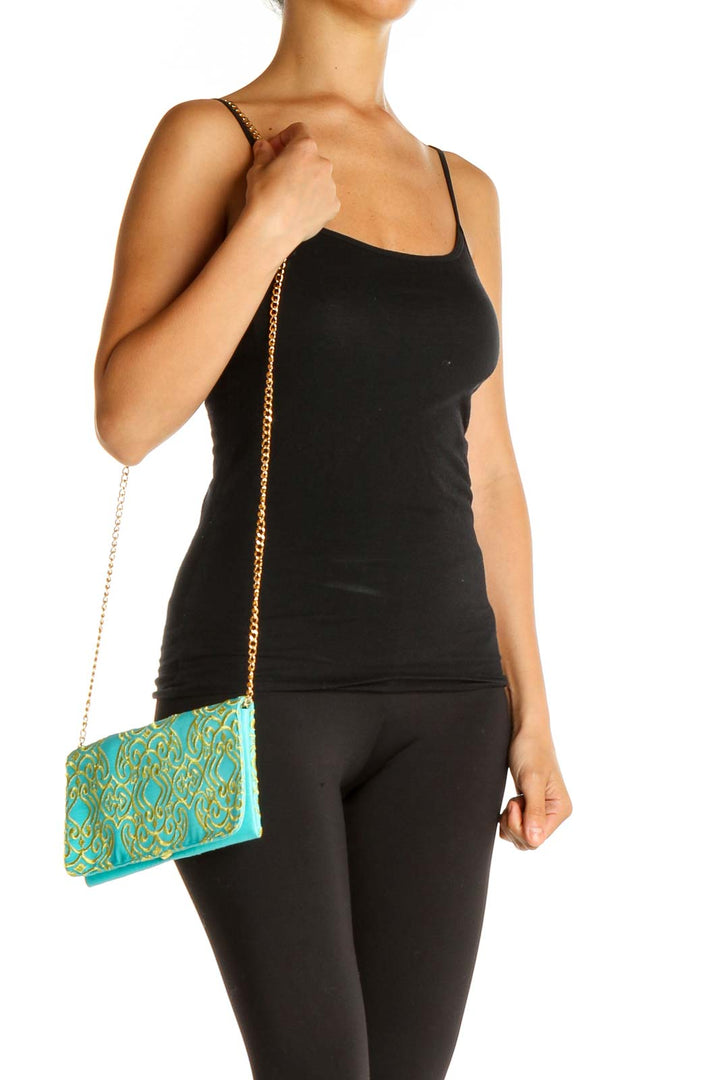 Blue Crossbody Bag