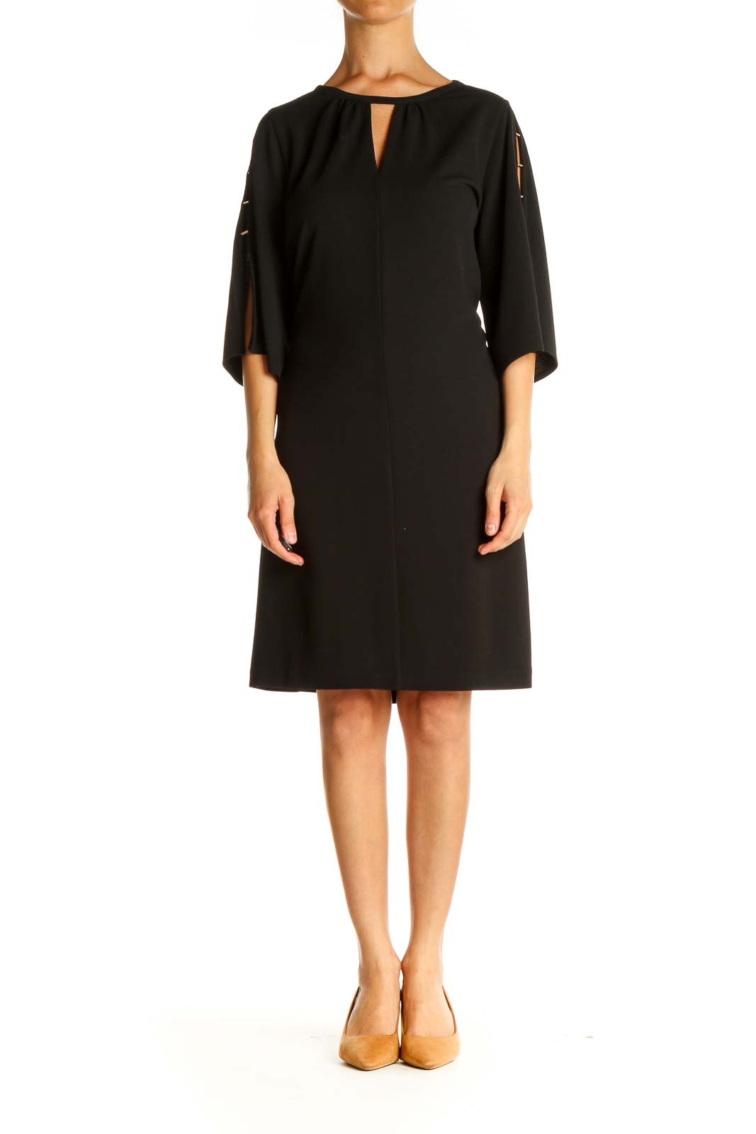 Black Classic Shift Dress