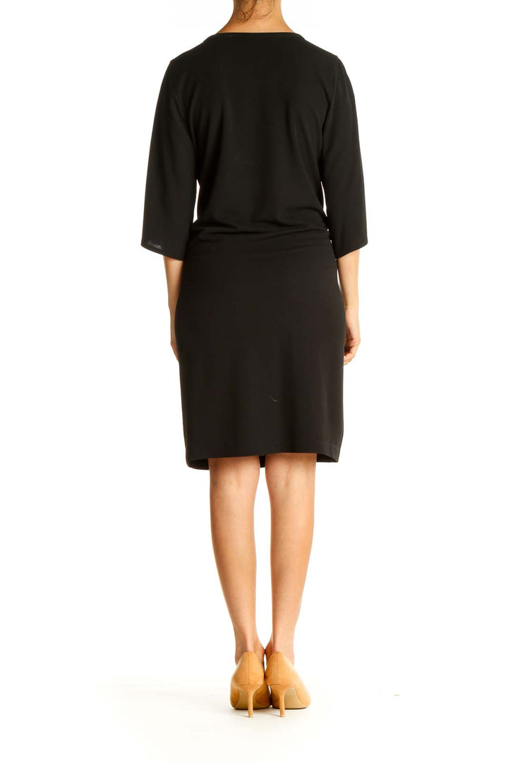 Black Classic Shift Dress