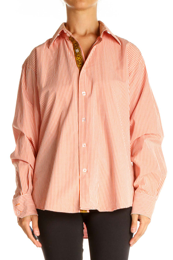 Red Formal Collar Shirt