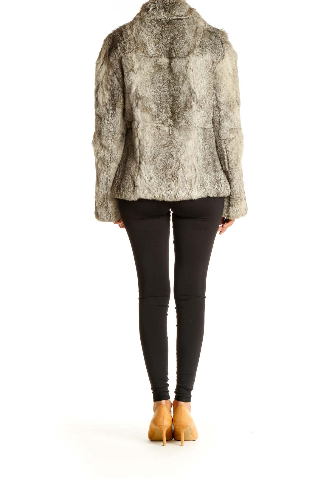 Beige Fur Coat