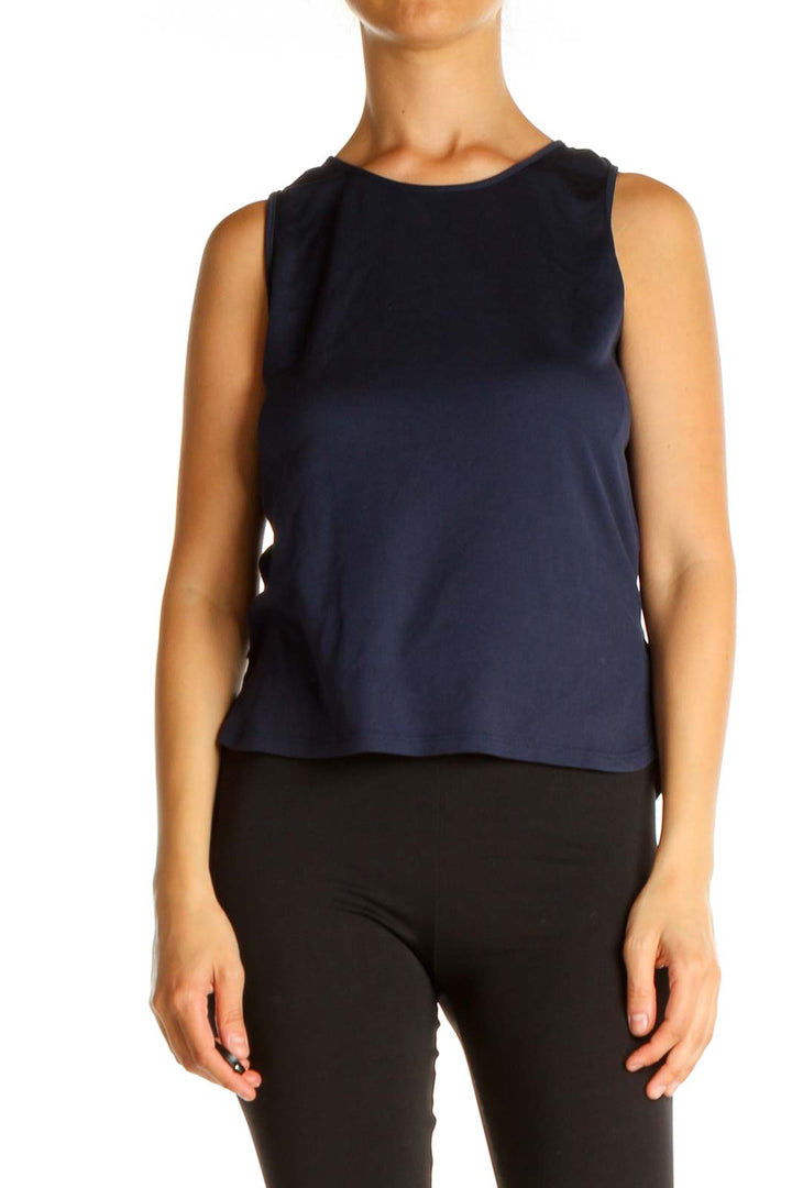 Blue Activewear Tank Top