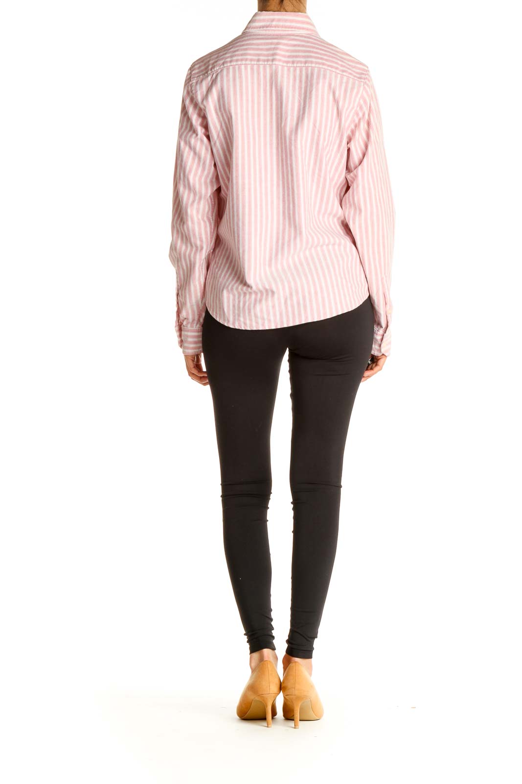 Pink Striped All Day Wear Shirt