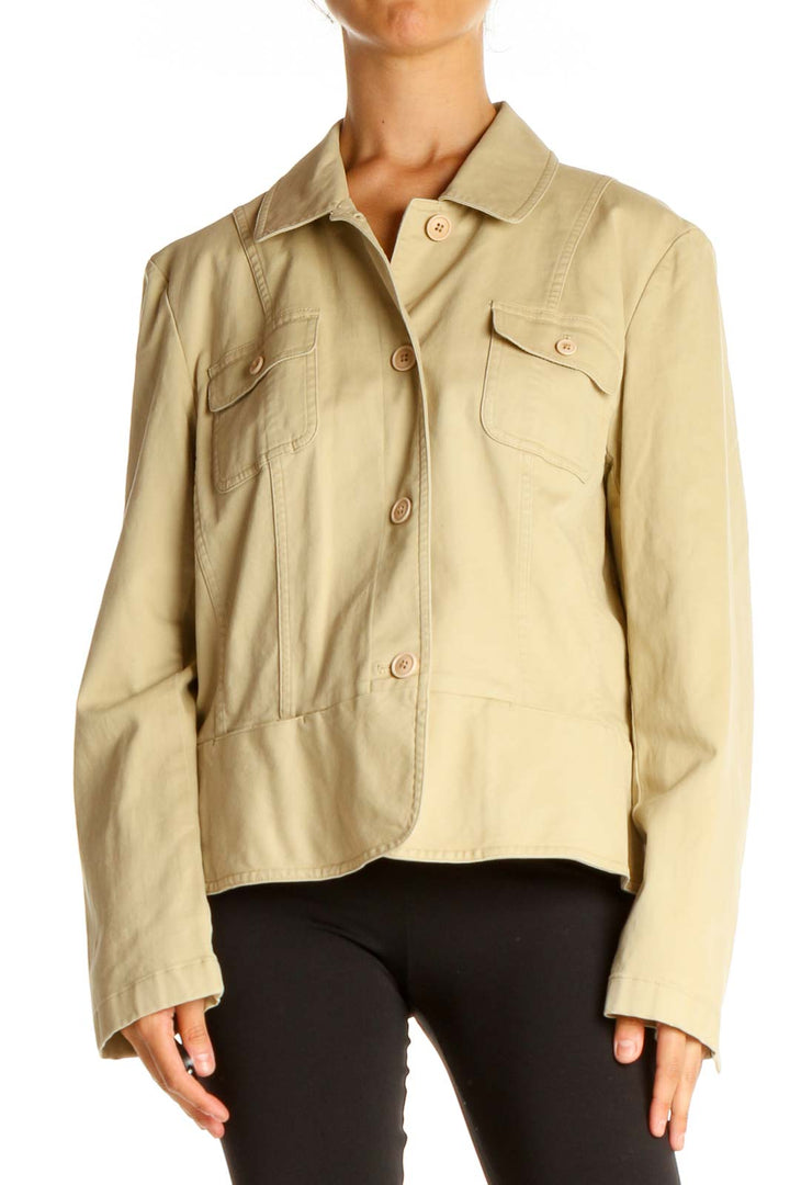 Beige Jacket