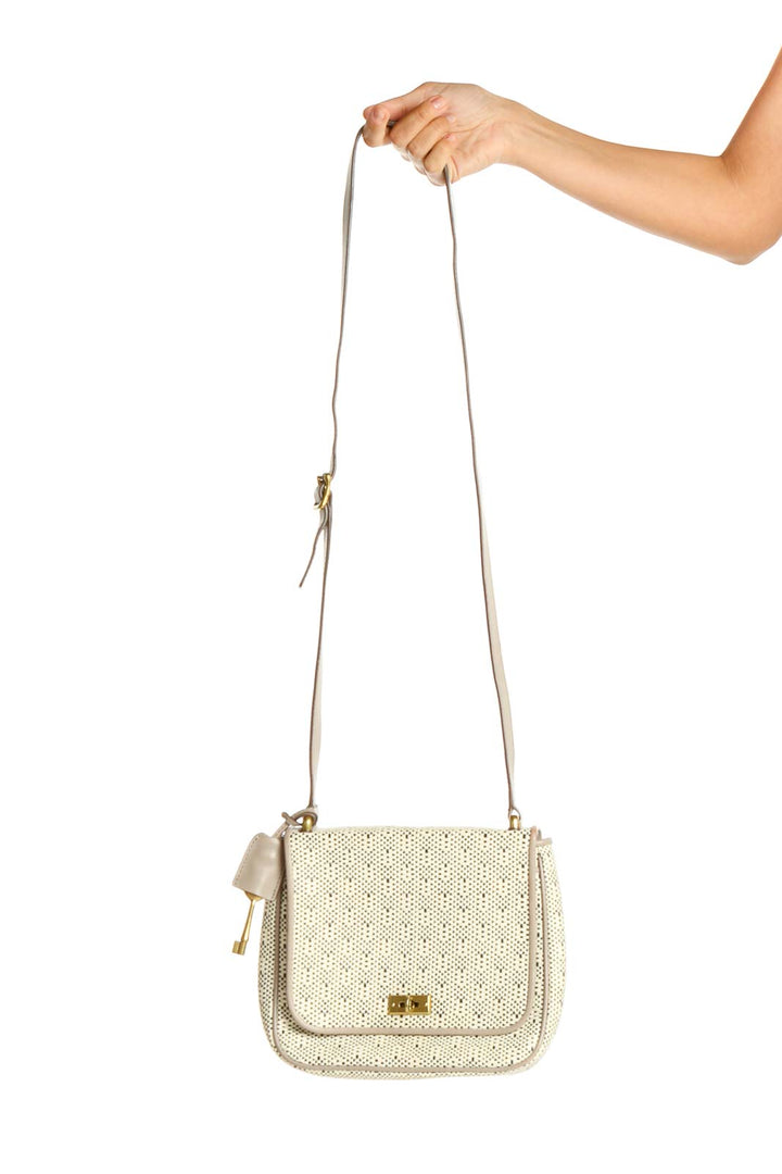 Beige Crossbody Bag