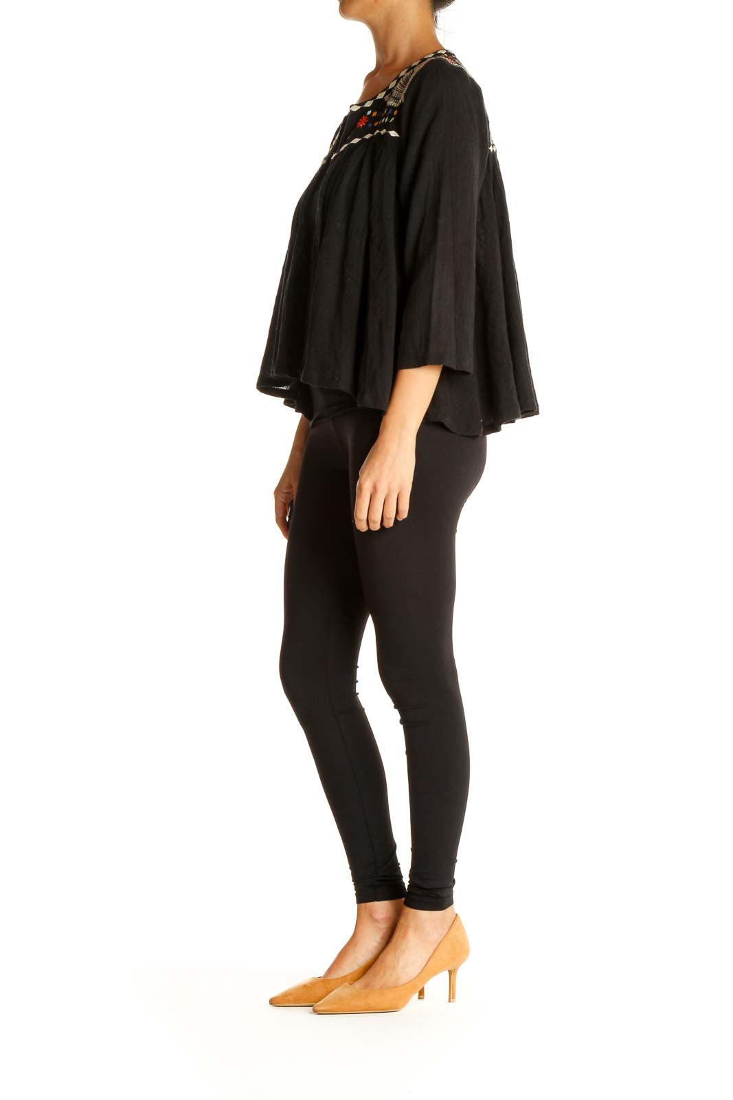 Black Classic Blouse