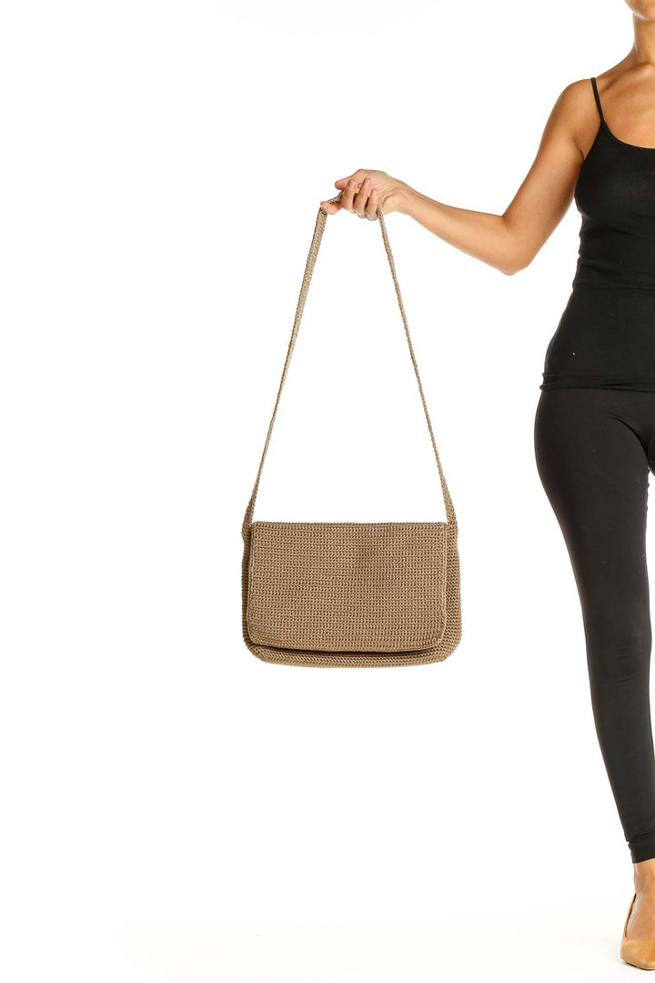 Beige Crossbody Bag