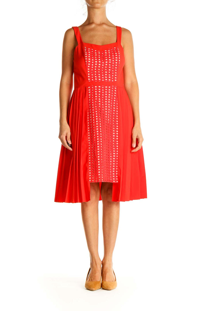 Red Day Fit & Flare Dress