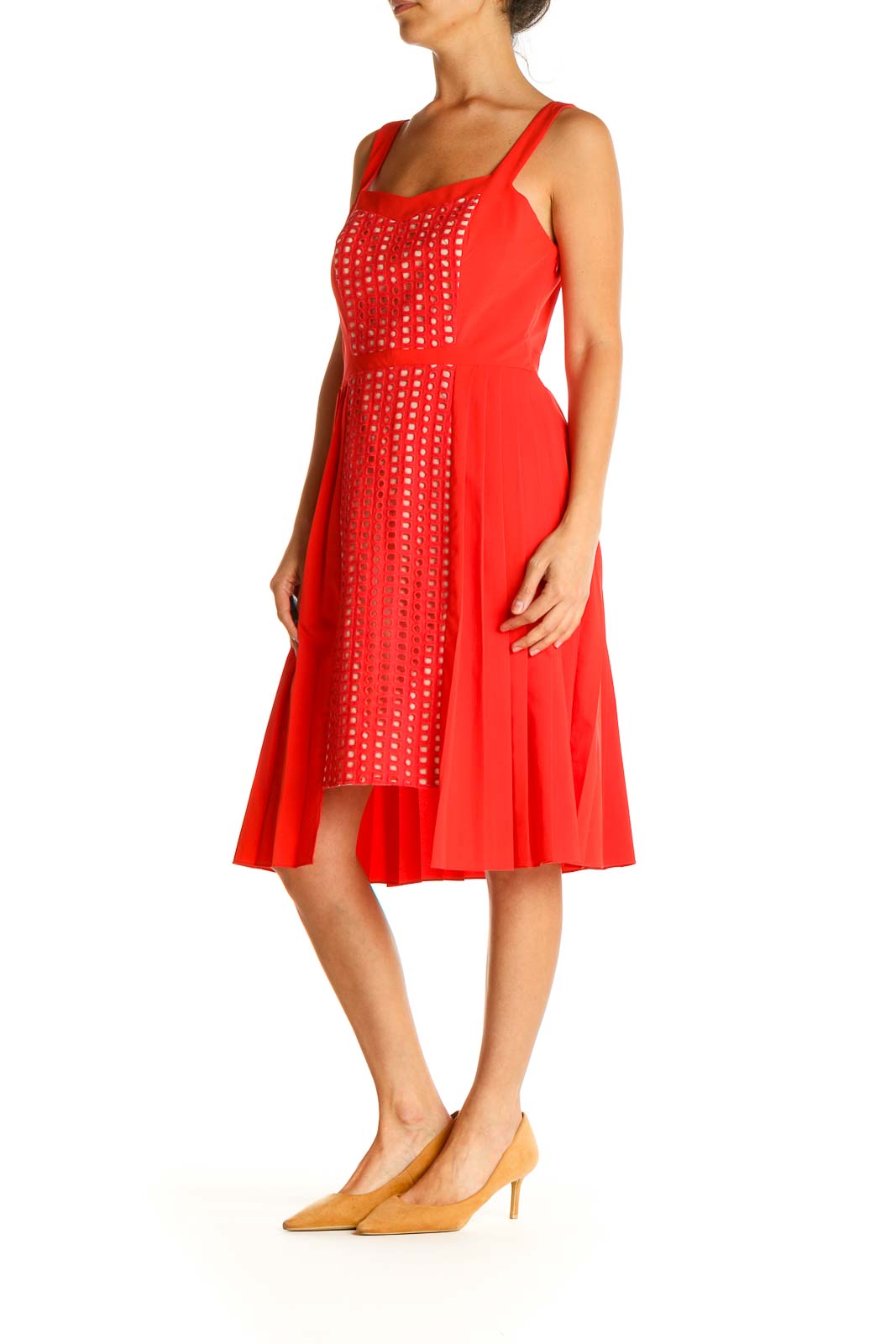 Red Day Fit & Flare Dress