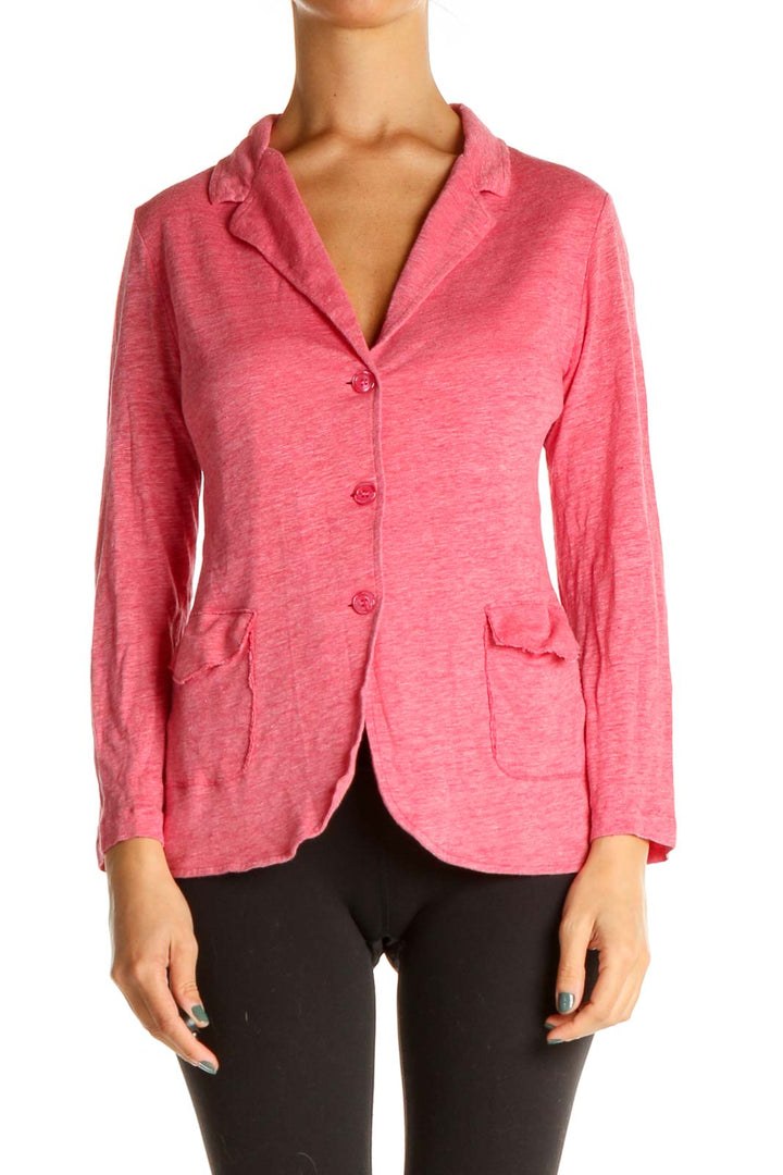 Pink Solid All Day Wear Shirt