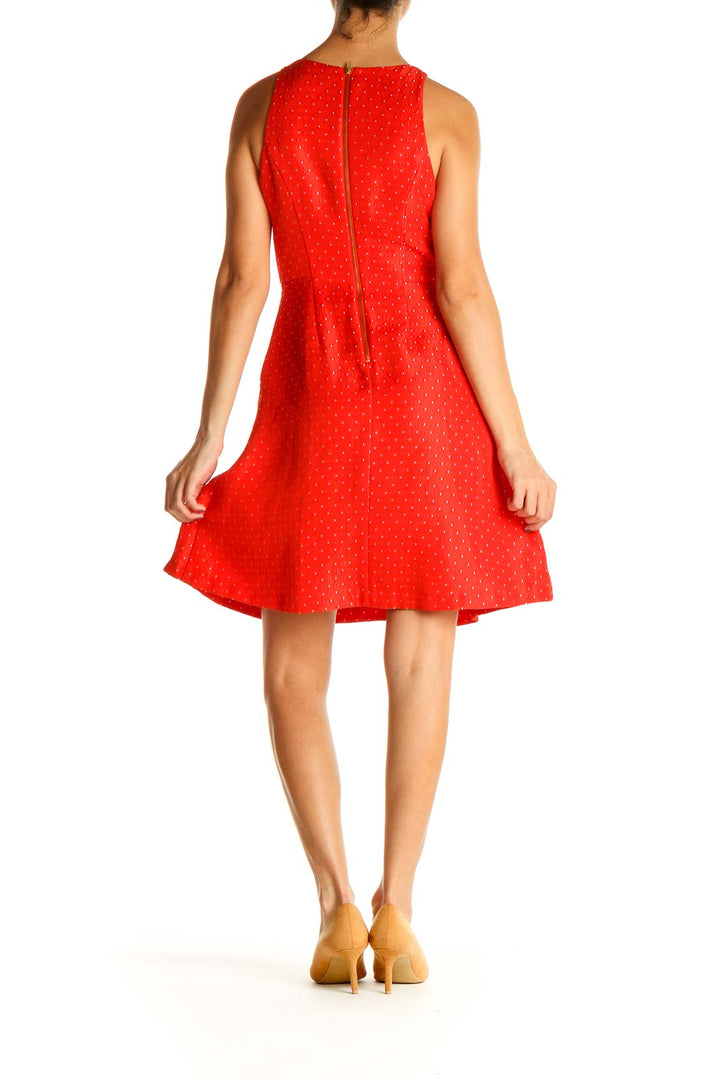 Red Day Fit & Flare Dress