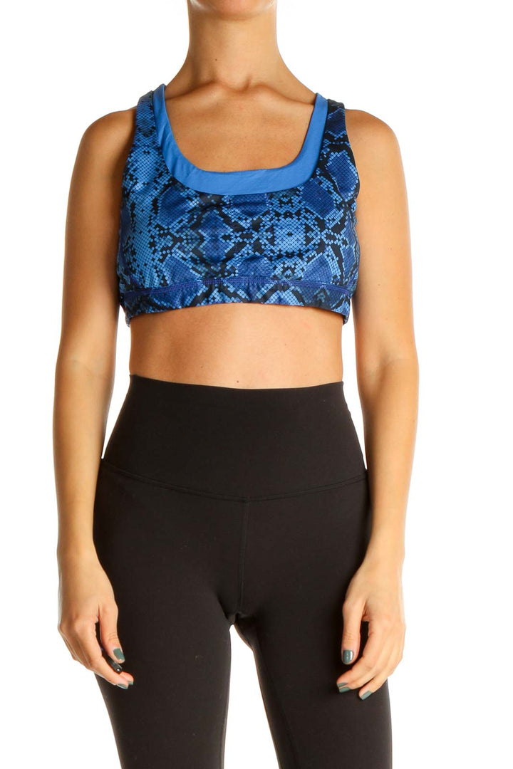 Blue Activewear Top