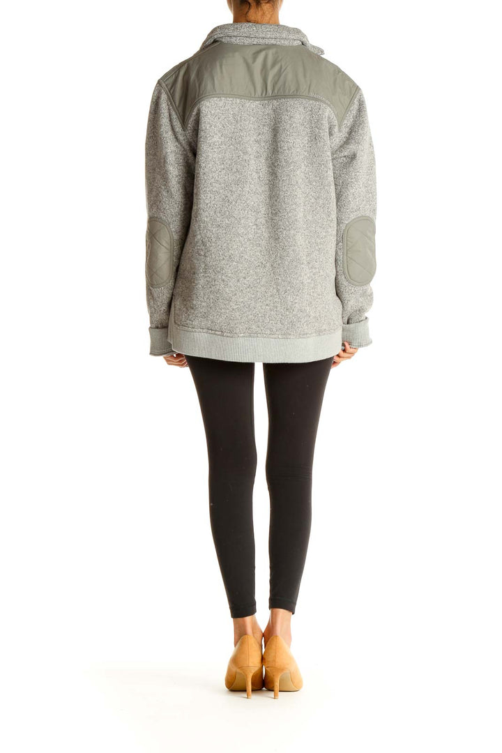 Gray Activewear Sweatshirt