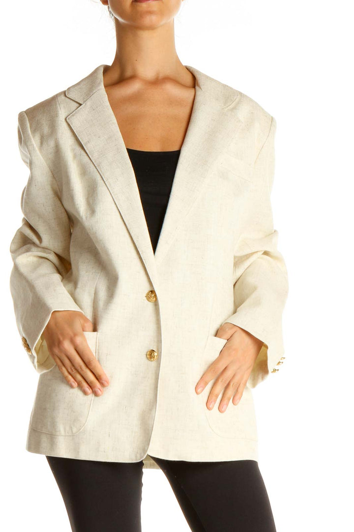 Beige Blazer