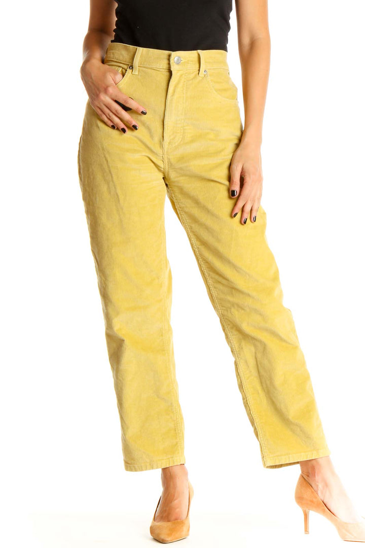 Yellow Brunch Pants