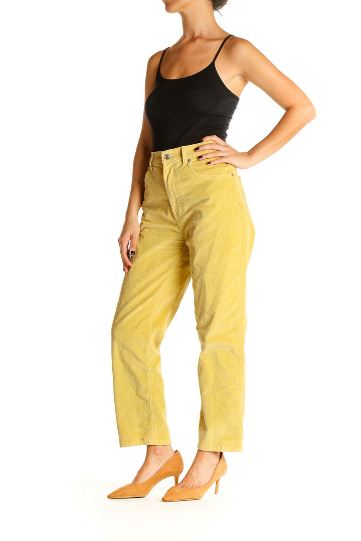 Yellow Brunch Pants