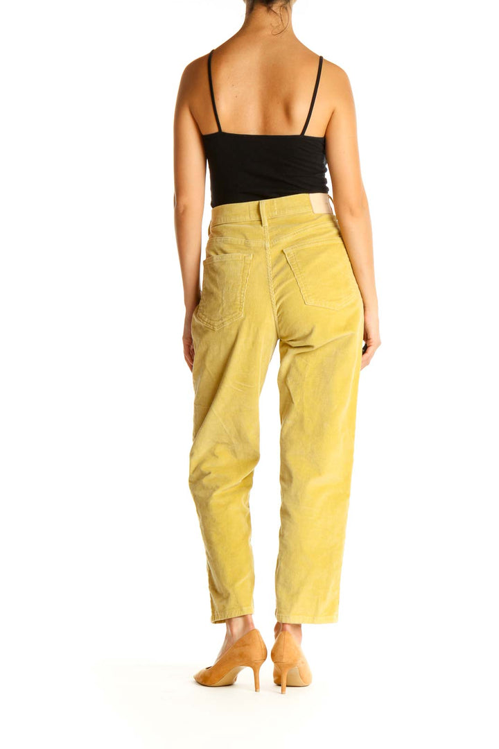 Yellow Brunch Pants