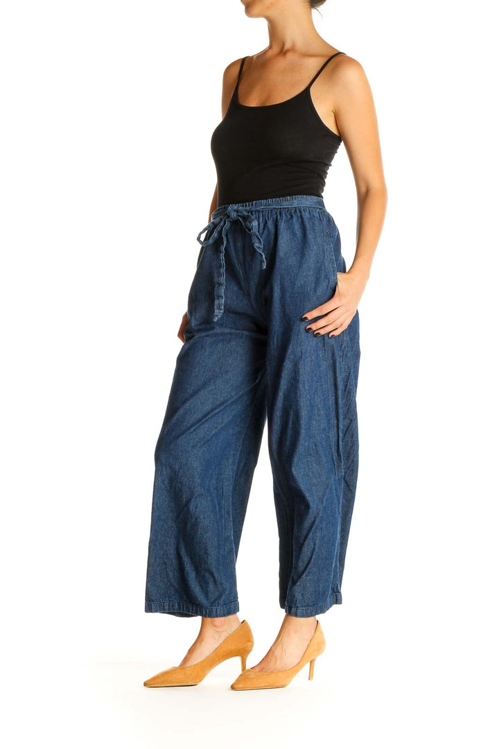 Blue All Day Wear Palazzo Pants