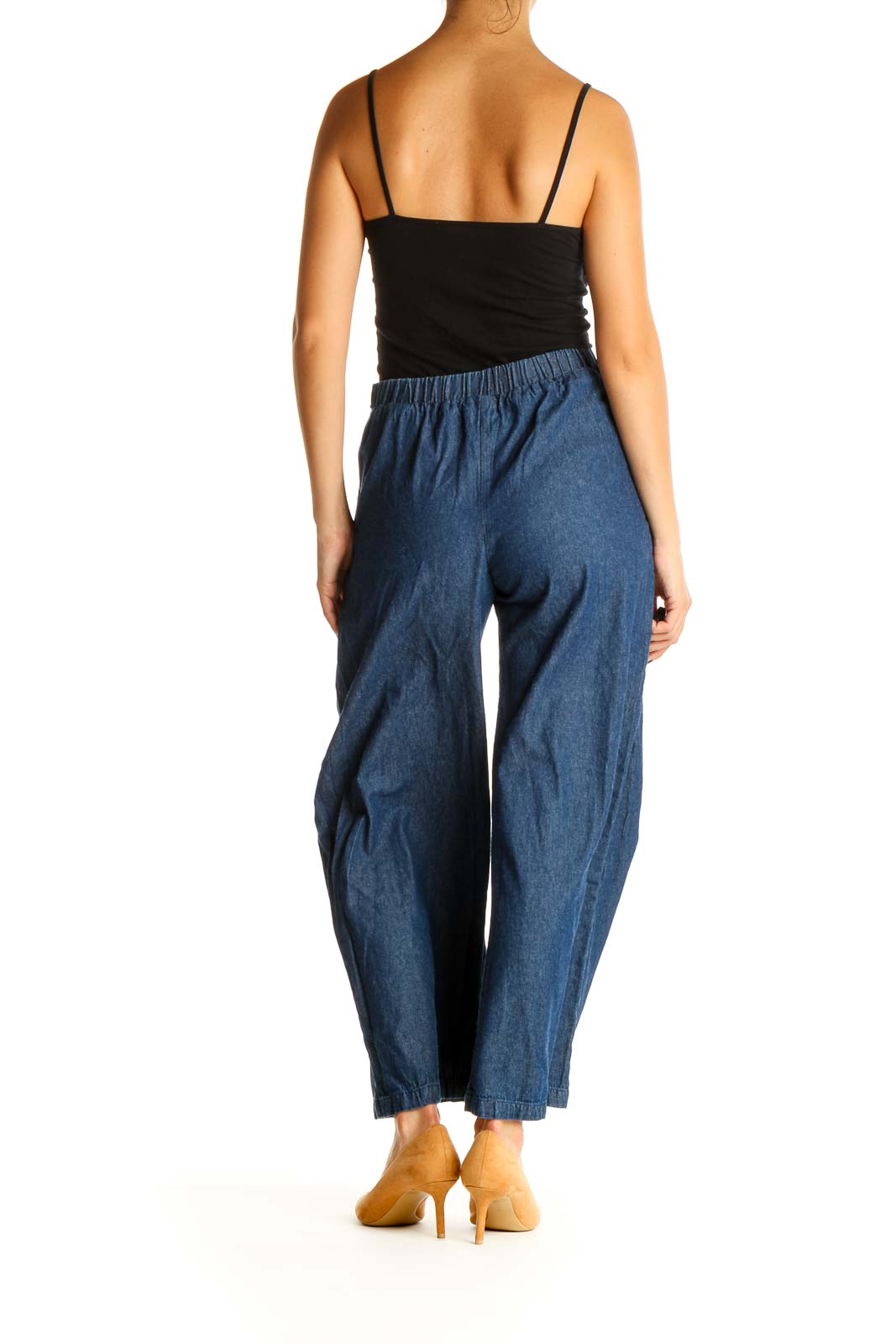 Blue All Day Wear Palazzo Pants