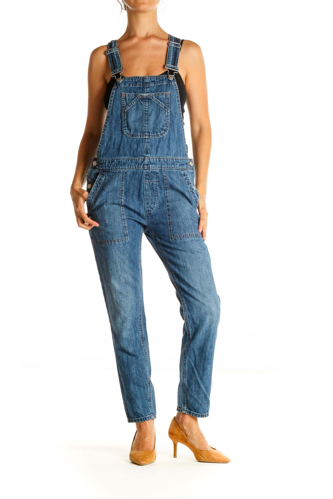 Denim Overalls