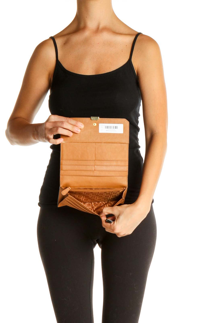 Brown Clutch Bag