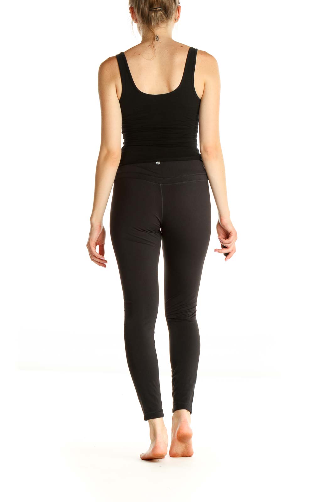 Black Casual Leggings