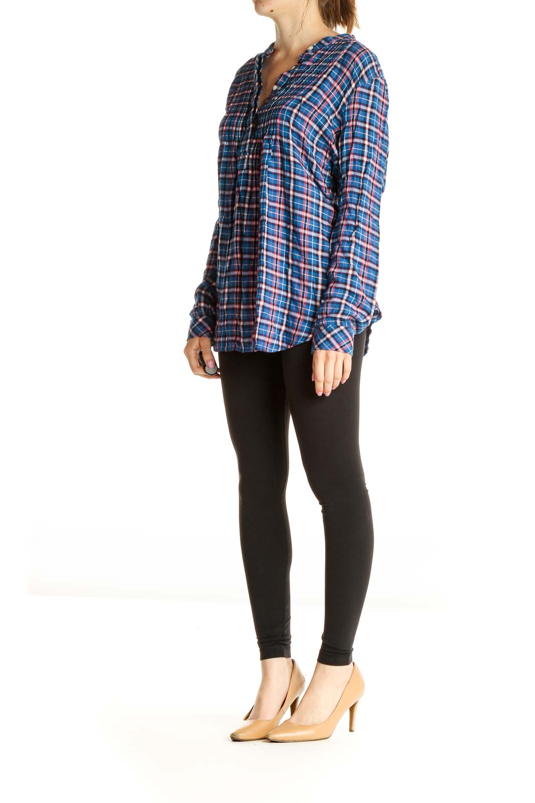 Blue Checkered All Day Wear Shirt