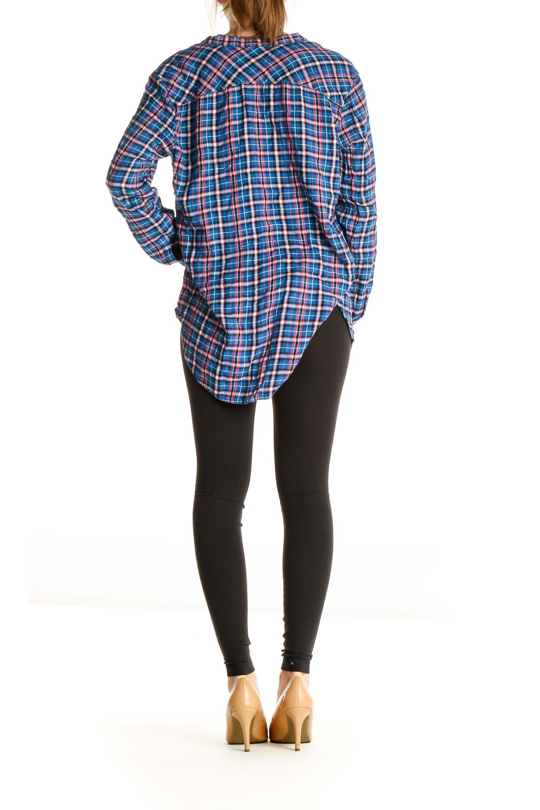 Blue Checkered All Day Wear Shirt