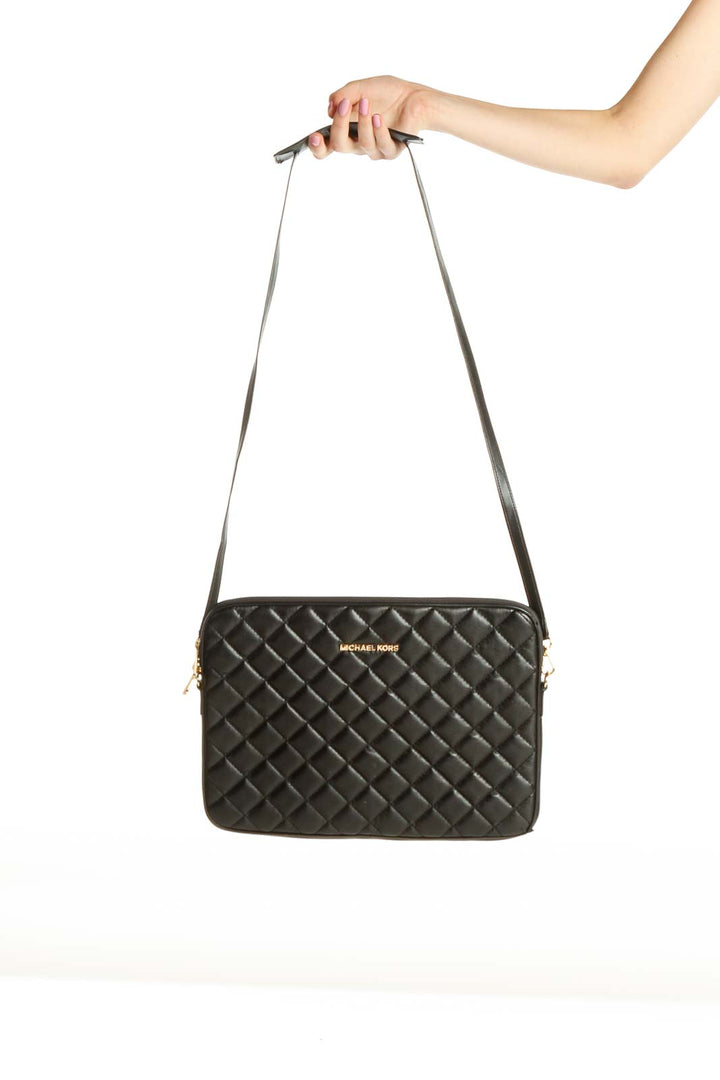 Black Crossbody Tablet Bag