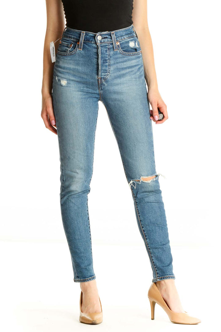 Blue Skinny Jeans