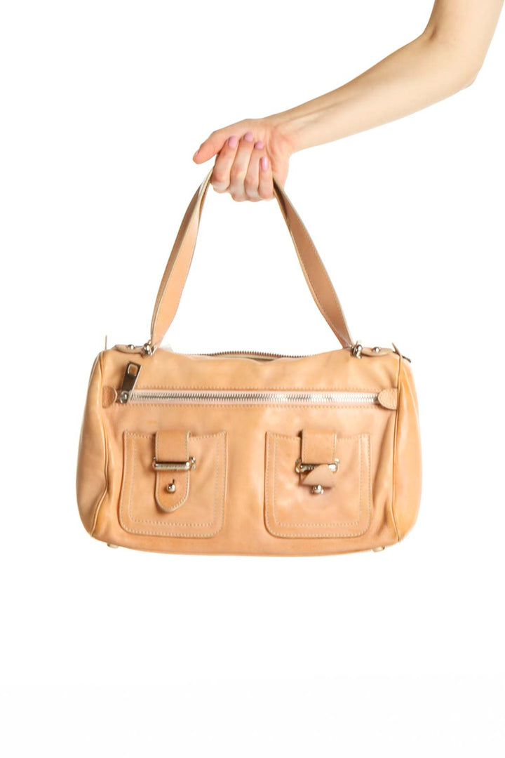 Beige Shoulder Bag