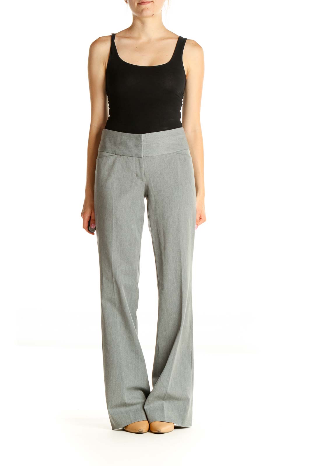 Gray Classic Trousers