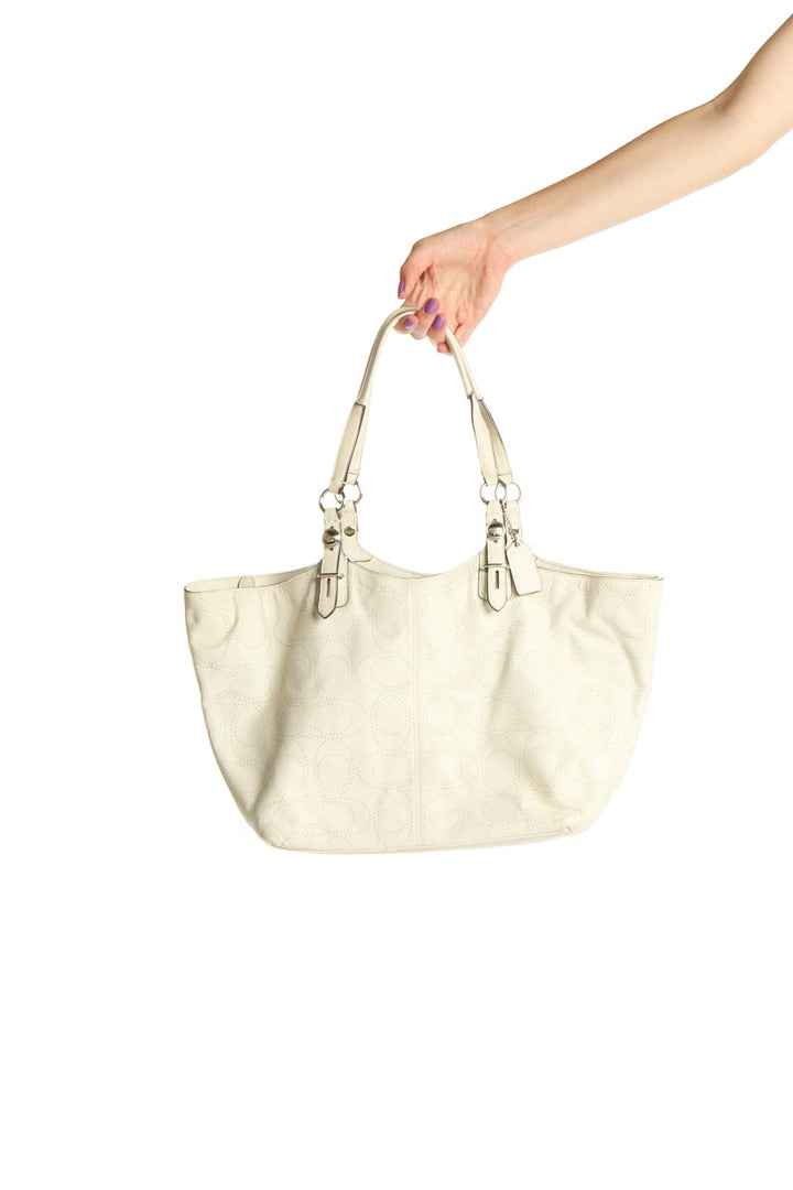 Cream Tote Bag