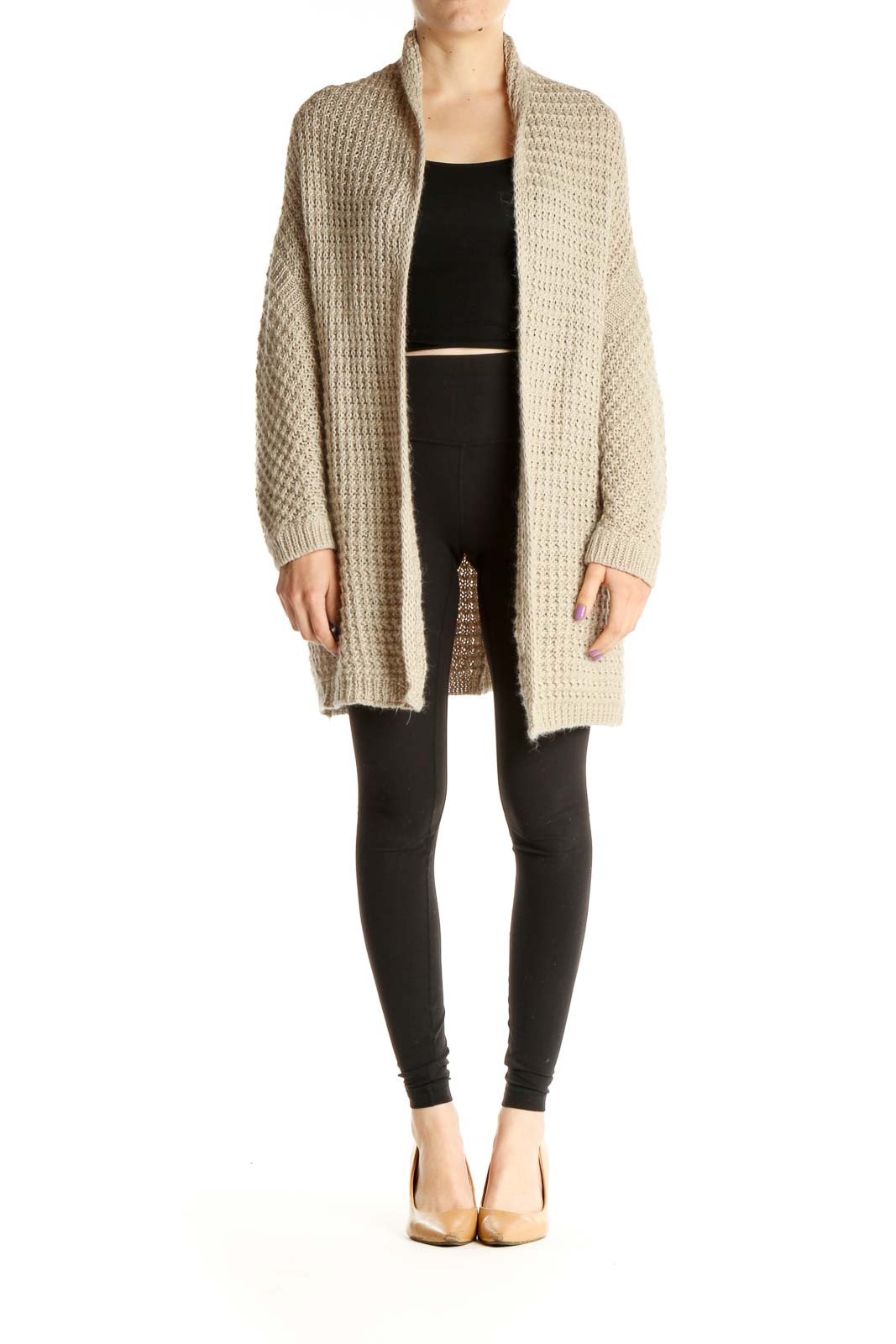 Beige Cardigan