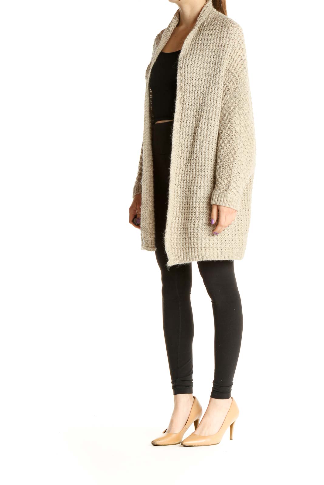 Beige Cardigan