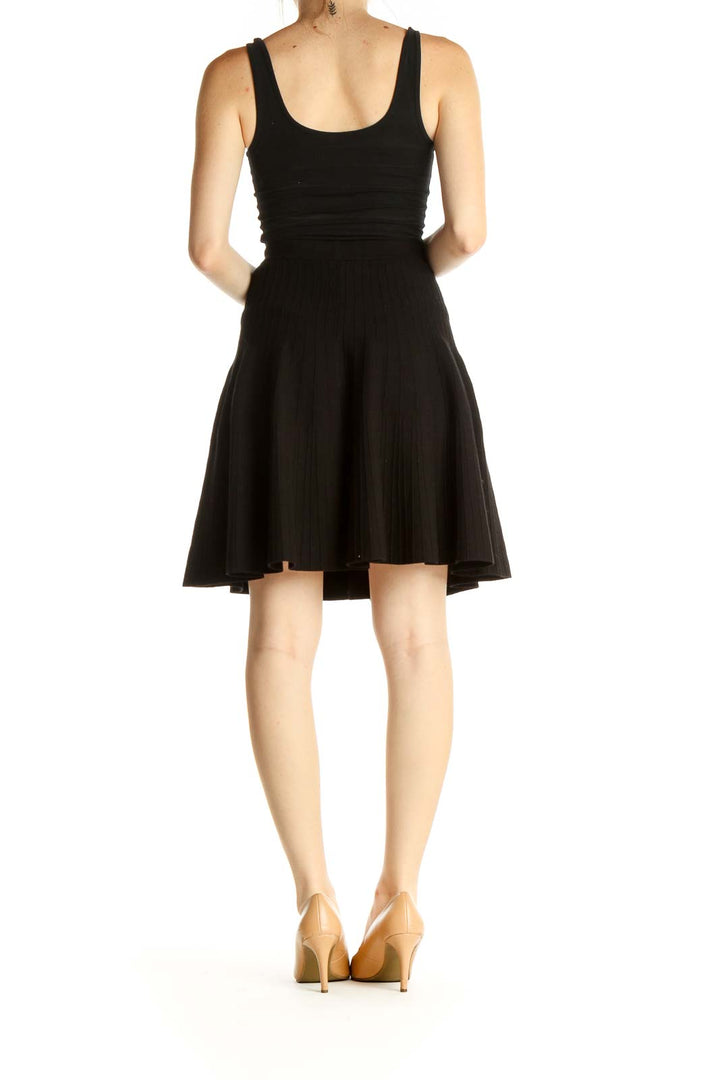 Black Brunch Flared Skirt