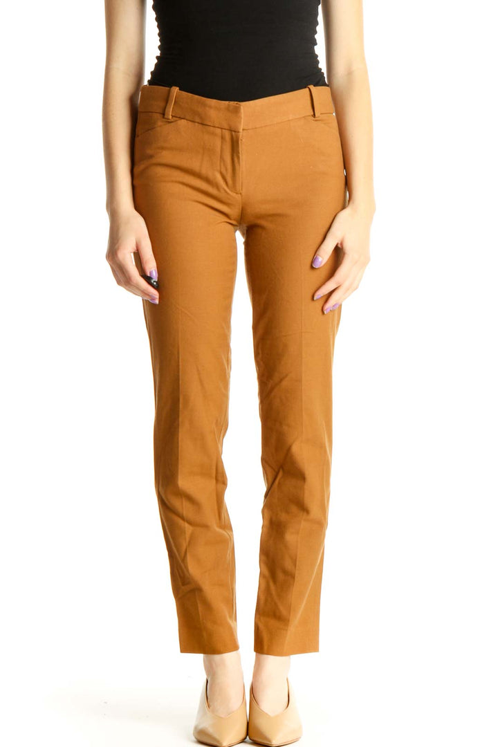 Brown All Day Wear Trousers